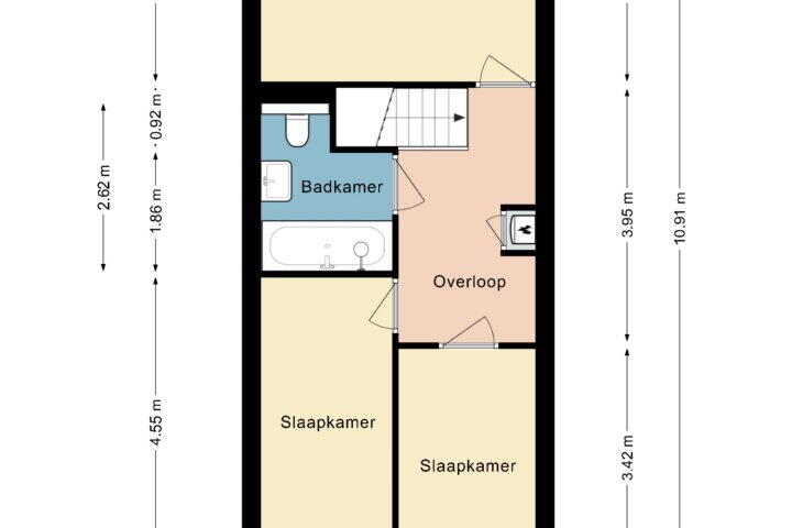 Plattegrond – Pastoor Steinbuschstraat 12, Wijlre