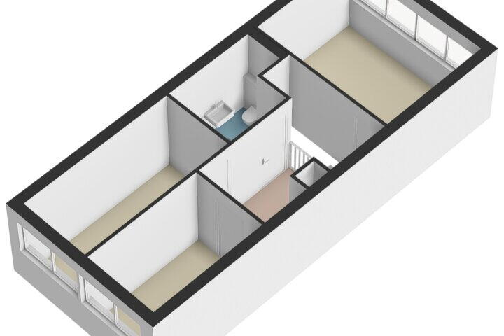 Plattegrond – Pastoor Steinbuschstraat 12, Wijlre