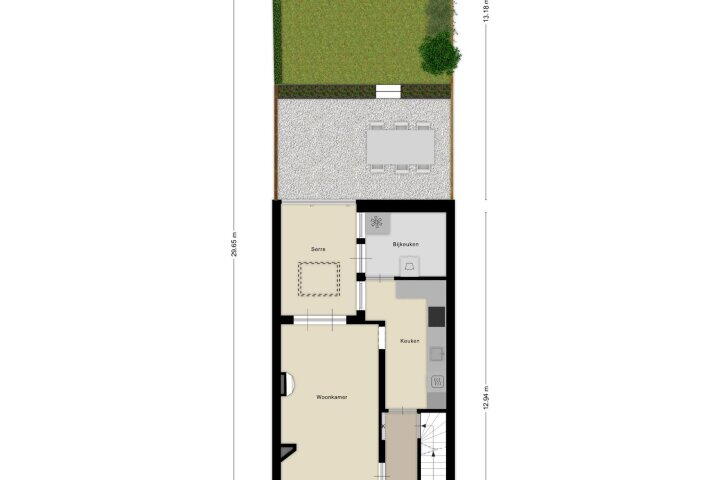 Plattegrond – Pastoor Vonckenstraat 57, Geleen
