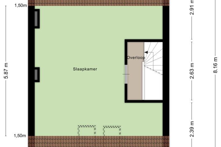 Plattegrond – Pastoor Vonckenstraat 57, Geleen