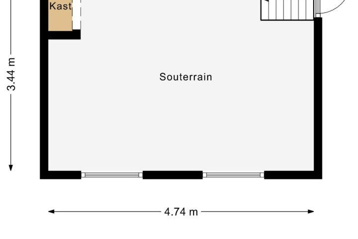 Plattegrond – Pastorielaan 2, Nieuwehorne