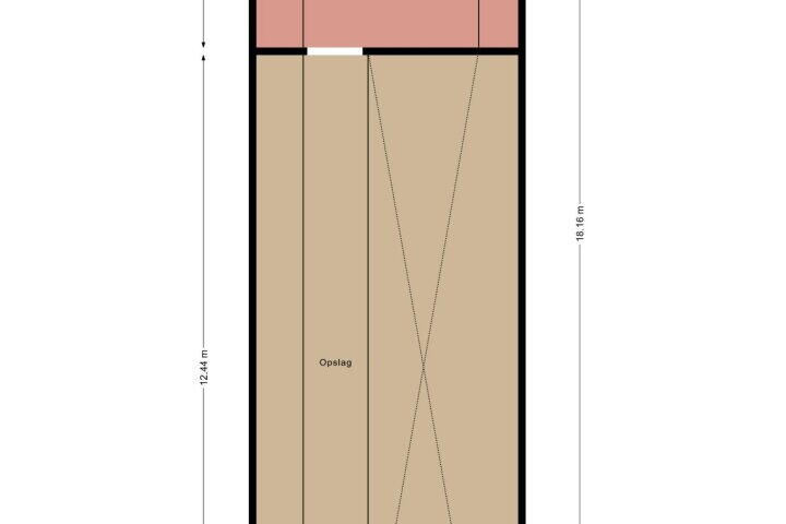 Plattegrond – Pastorielaan 2, Nieuwehorne
