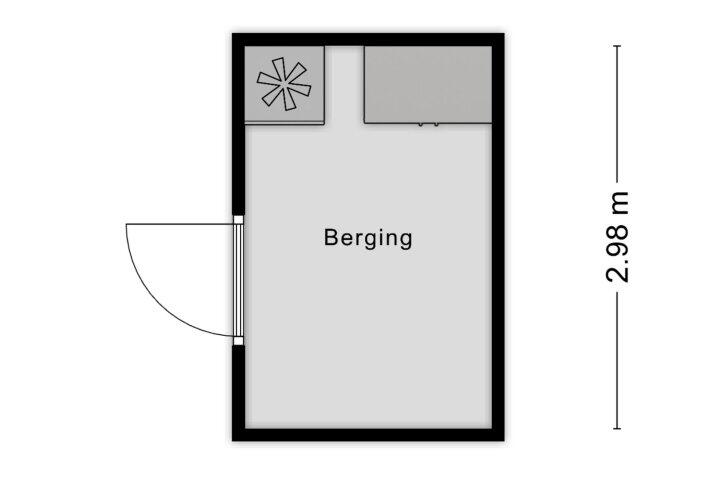Plattegrond – Pater Damiaanstraat 14, Roosendaal