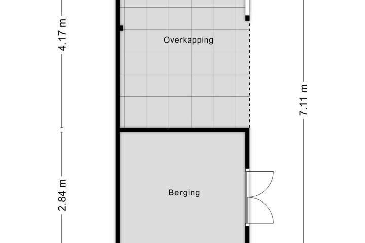 Plattegrond – Pater Smitsstraat 1, Didam