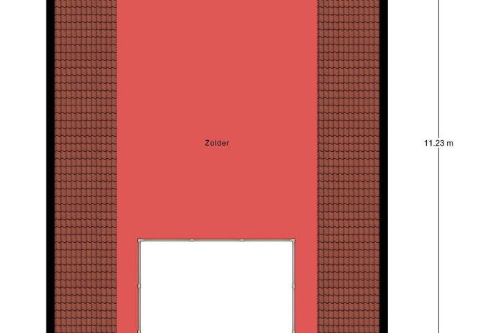 Plattegrond – Patersstraat 19, Evertsoord