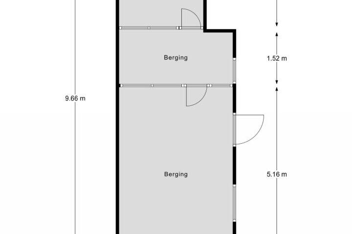Plattegrond – Patersstraat 19, Evertsoord