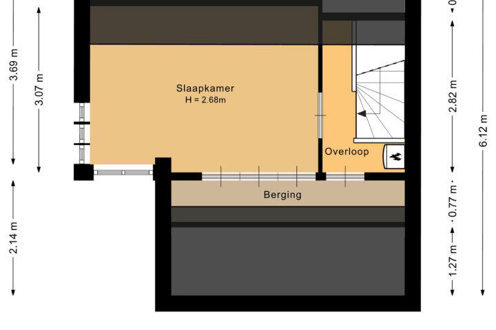 Plattegrond – Patrijsweg 1, Havelte