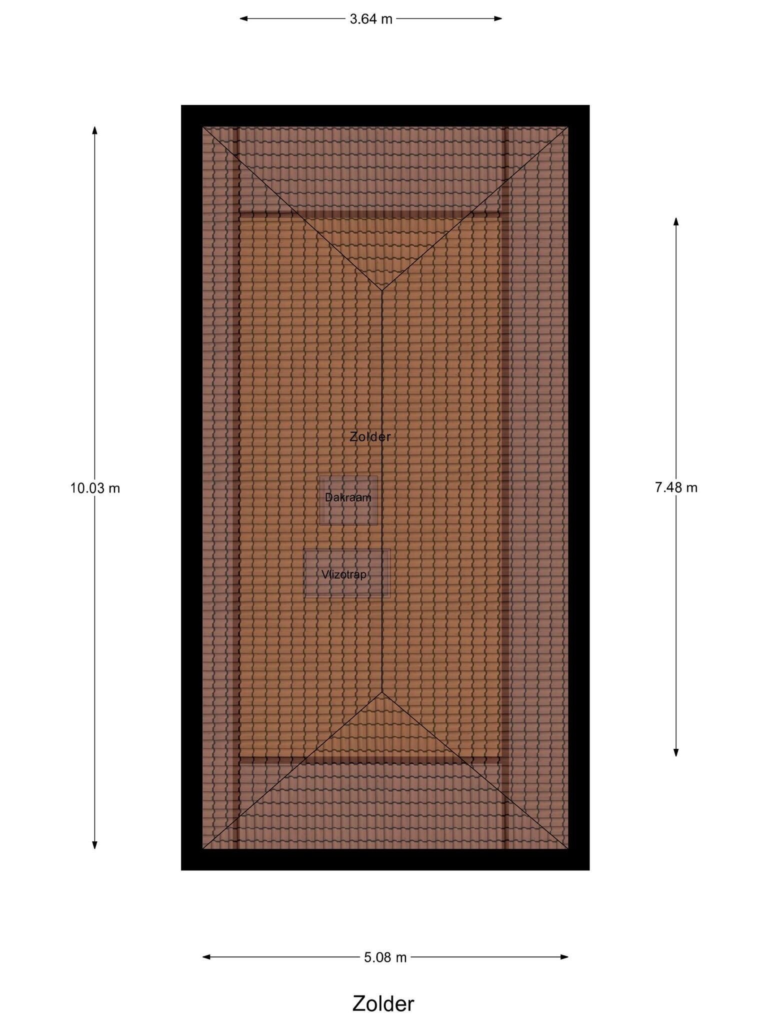 Plattegrond 7 - Paul Krugerstraat 44, Vlissingen
