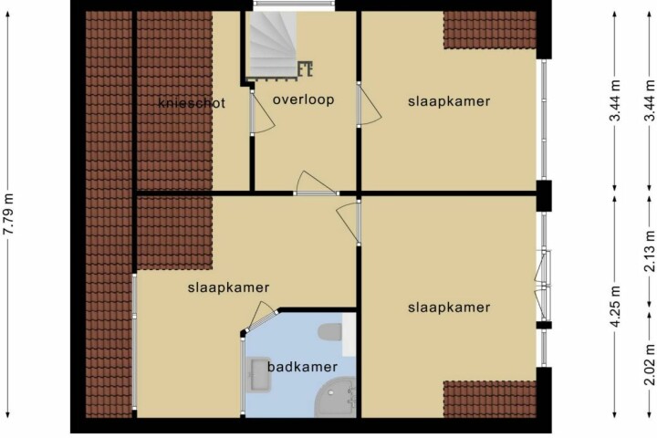 Plattegrond – Pauluslaan 7, Heilig Landstichting