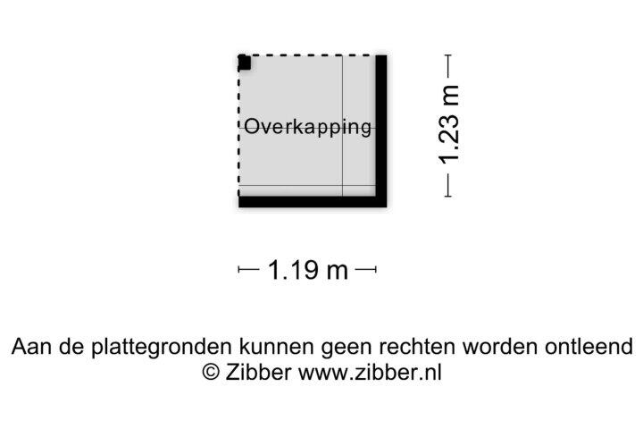 Plattegrond – Paulus Moreelsestraat 6, Leeuwarden