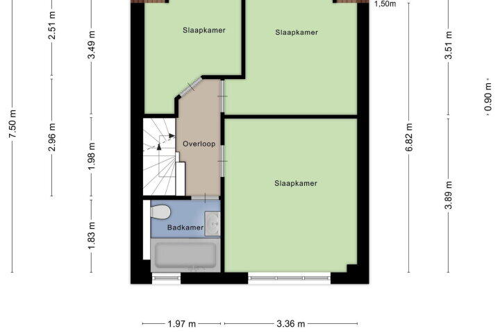 Plattegrond – Pauwoog 100, Zeewolde