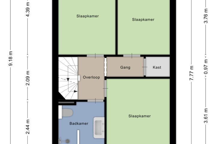 Plattegrond – Pauwoog 19, Zeewolde