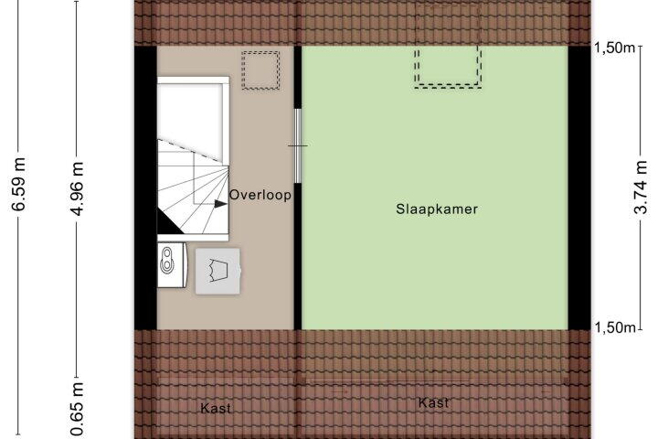 Plattegrond – Pauwoog 19, Zeewolde