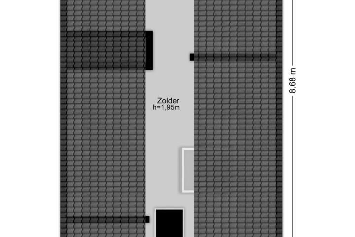 Plattegrond – Pauwtjesmolen 4, Hardinxveld-Giessendam