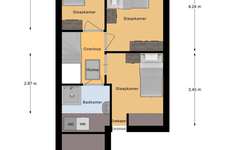 Plattegrond – Peereboom 18, Melick