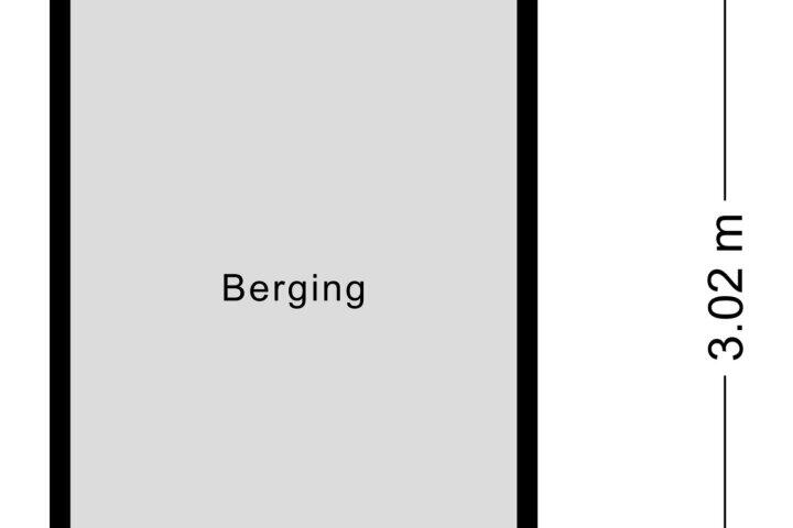 Plattegrond – Perengaarde 74, Boskoop