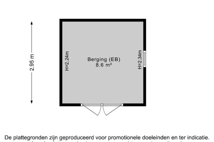 Plattegrond – Petrus Driessenstraat 42, Groningen