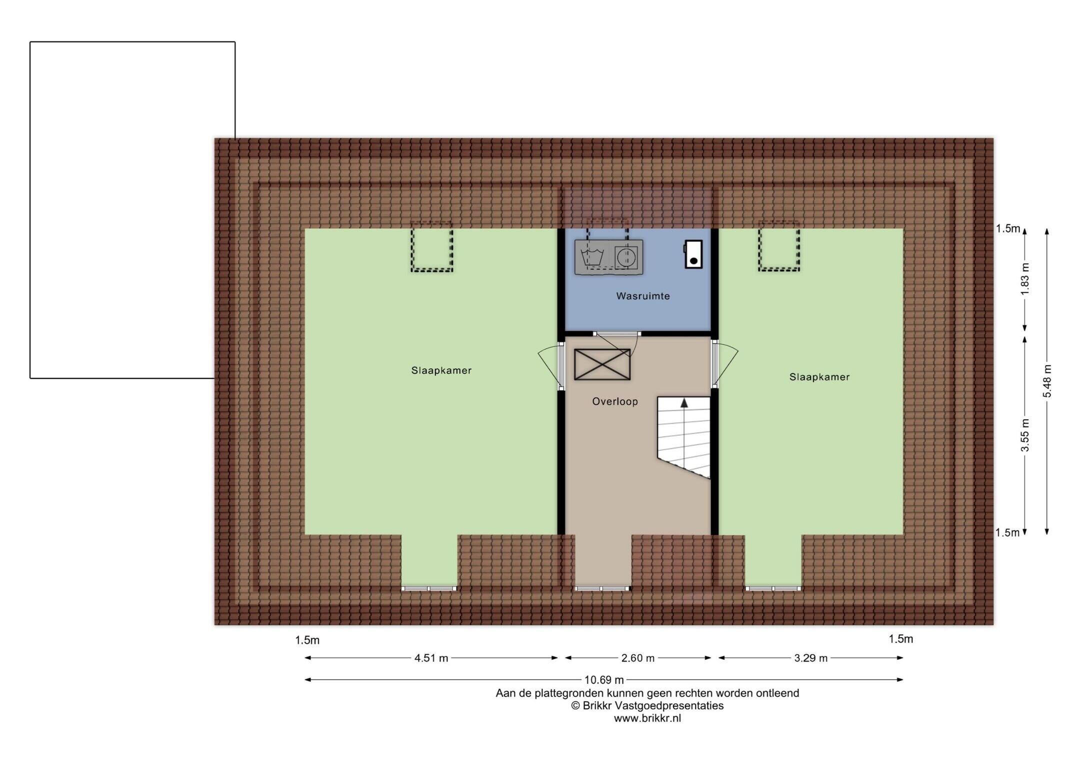 Plattegrond 3 - Pierestraat 5 A, Rucphen