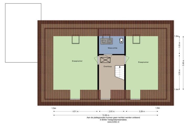Plattegrond – Pierestraat 5 A, Rucphen