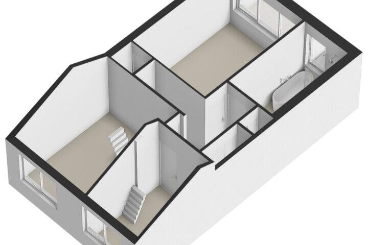 Plattegrond – Piet de Winterlaan 50, Amstelveen