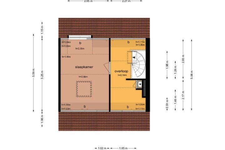 Plattegrond – Pieter Brueghellaan 3, Meppel
