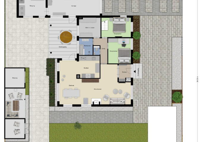 Plattegrond – Pieter Corneliszoon Hooftlaan 20, Roosendaal