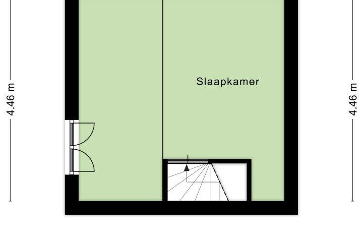 Plattegrond – Pieter Zeemanstraat 25 A, Wijchen