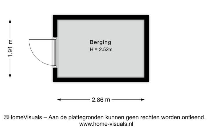 Plattegrond – Piet Heinstraat 6, Steenwijk
