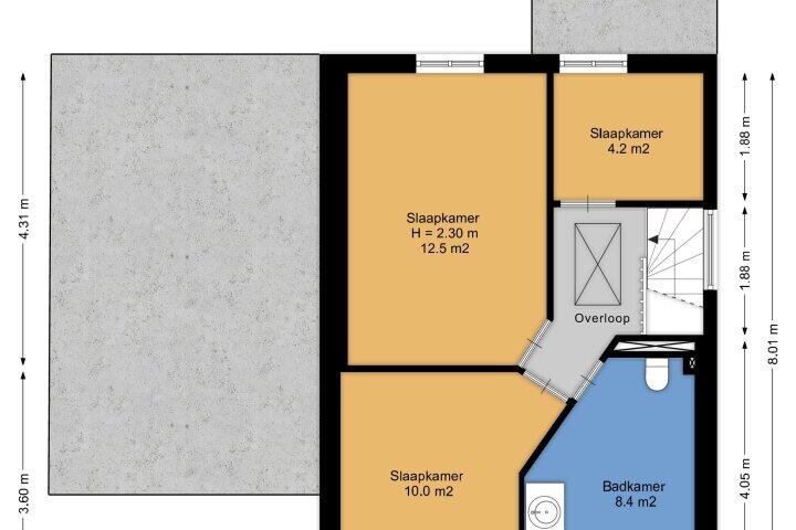 Plattegrond – Pijlhovestraat 27, Enschede