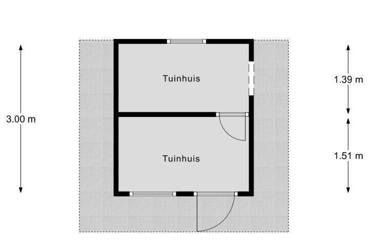 Plattegrond – Pijlkruidweg 17, Neerkant
