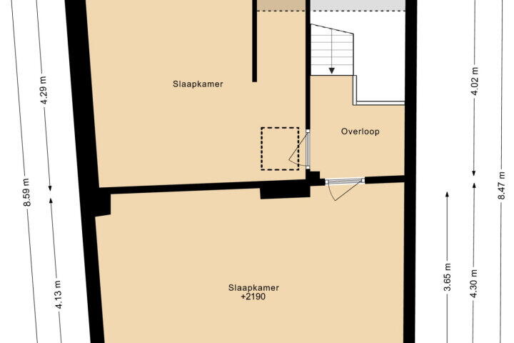 Plattegrond – Piusstraat 1, Kerkrade