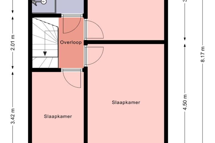 Plattegrond – Plaisierbosch 91, Wolvega