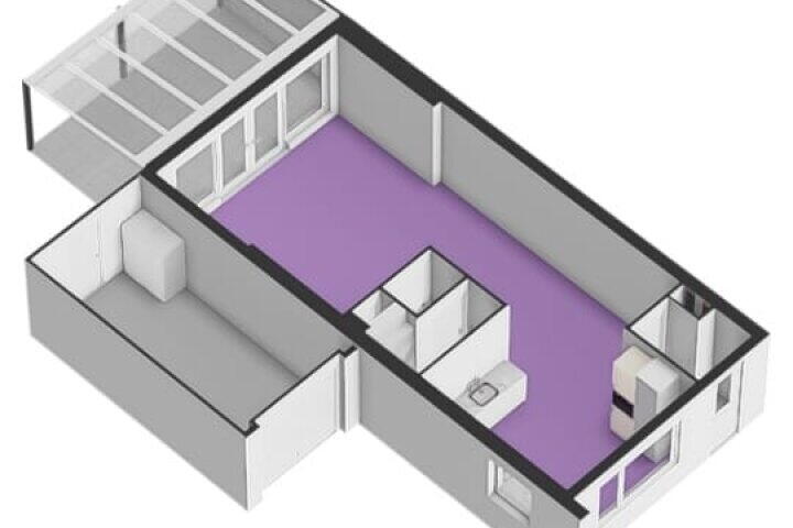 Plattegrond – Planetenlaan 119, Assen