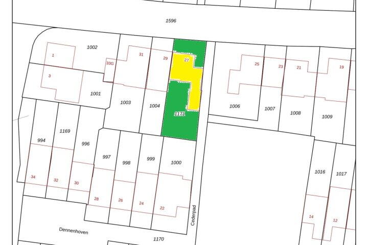 Plattegrond – Plataanhoven 27, Maastricht