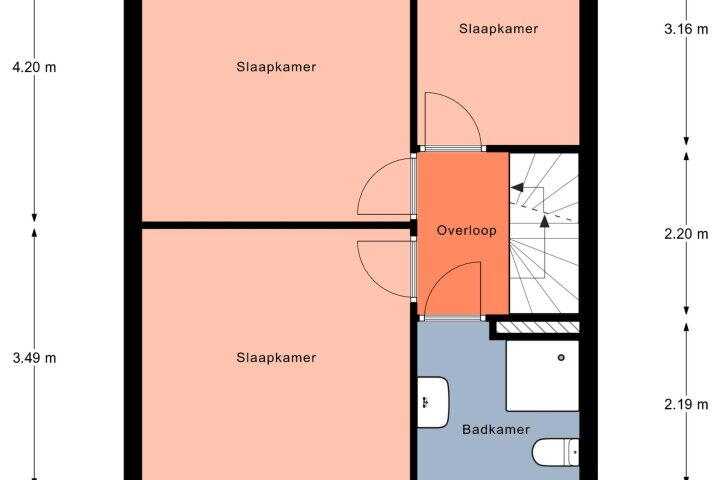 Plan – Plataanweg 24, Roden