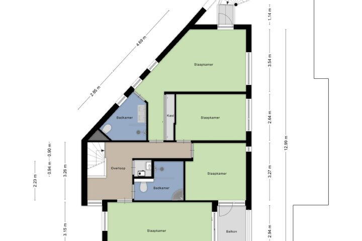Plattegrond – Pluuthaven 8, Zeewolde