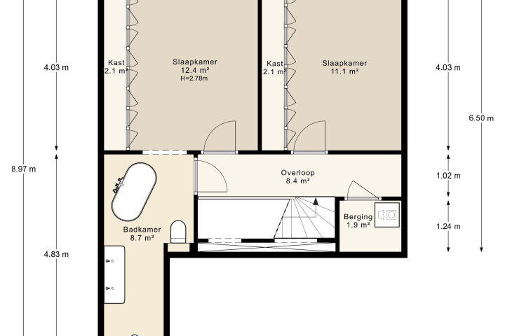Plan – Poeldijkstraat 321, Amsterdam