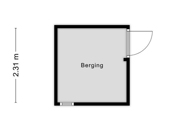 Plattegrond – Poelruit 6, Boskoop