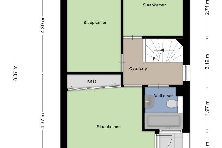 Plattegrond – Poolster 6, Zeewolde