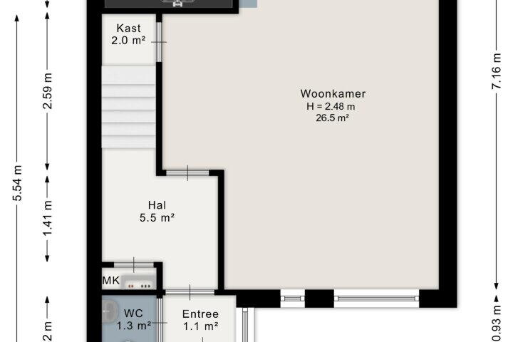 Plattegrond – Populier 31, Best