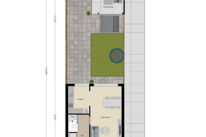 Plattegrond – Porta Pia 19, Oudenbosch