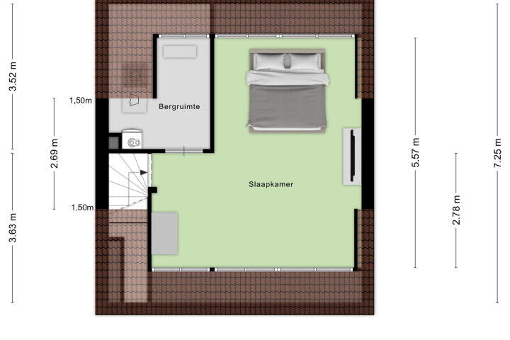 Plattegrond – Porta Pia 19, Oudenbosch