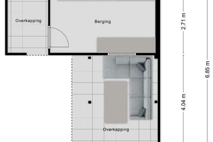 Plattegrond – Porta Pia 19, Oudenbosch