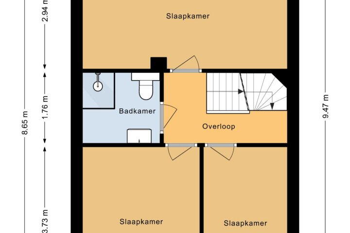 Plattegrond – Potvis 99, Heerhugowaard