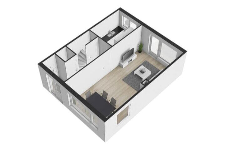 Plattegrond – Pr Beatrixlaan 19, Amerongen