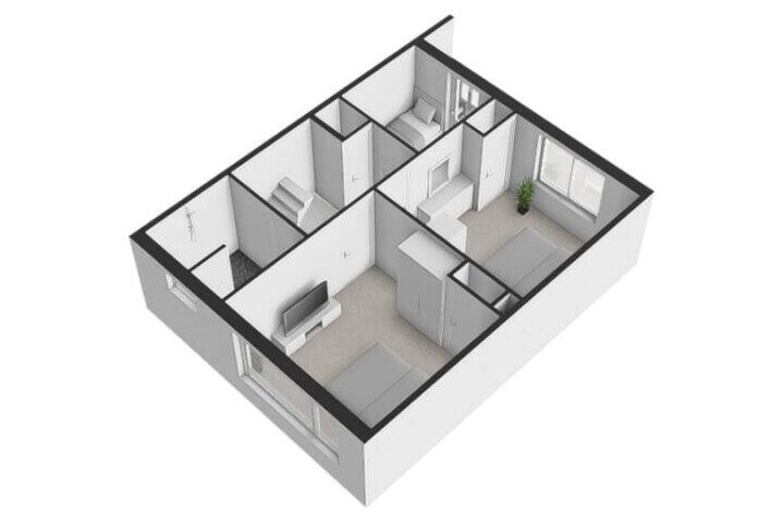 Plattegrond – Pr Beatrixlaan 19, Amerongen