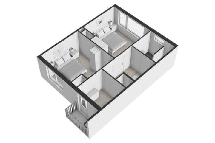 Plattegrond – Pr Beatrixlaan 19, Amerongen