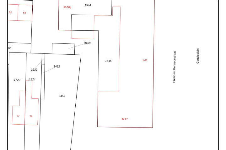 Plattegrond – President Kennedystraat 37, Steenwijk