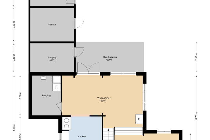 Plattegrond – Prickart 18 A, Bocholtz