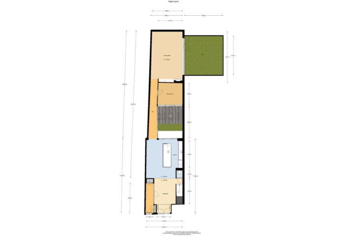 Plattegrond – Prinsengracht 800 C, Amsterdam